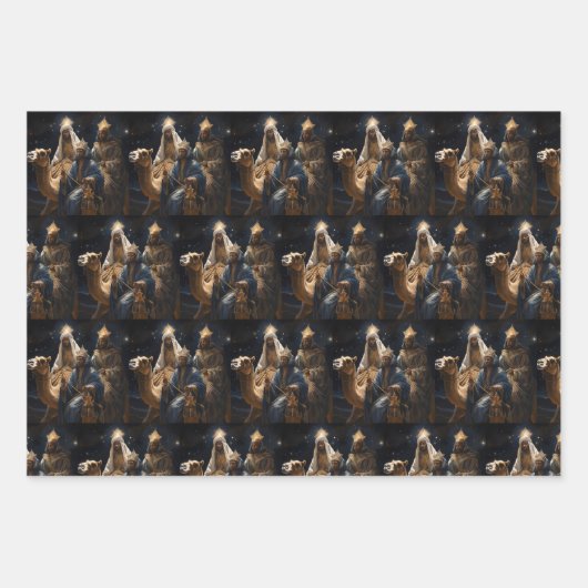 おお聖なる夜!オーナイトデヴィン ラッピングペーパーシート (正面)