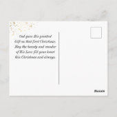 おお聖なる夜"疲れた世界はクリスマスを楽しむ ポストカード (裏面)