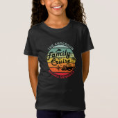 おお船ファミリークルーズに合う家族旅行だ Tシャツ (正面)