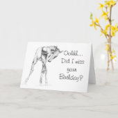 おお誕生日恋しく思は? カード (黄色い花)