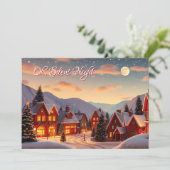 おお静か夜 | クリスマスタウン シーズンカード (スタンド正面)