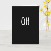 おお鹿のトレンディなハロウィンスタイル折り紙グリーティングカード カード (黄色い花)