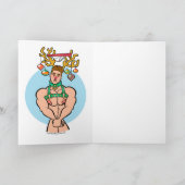 おお鹿の塊 カード (内部)