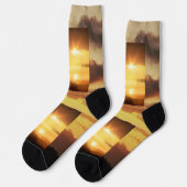 おお鹿 ソックス (左)