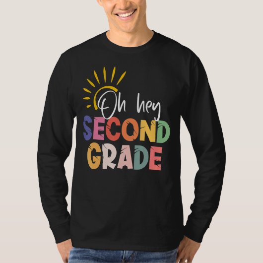 おお2年生先生2年生バック Tシャツ (正面)