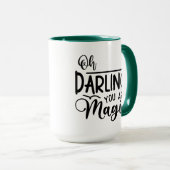 おお、あなた魔法 マグカップ (正面右)