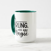 おお、あなた魔法 マグカップ (正面左)