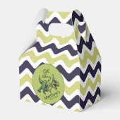 おお！かわいい恐竜の赤ちゃんシャワー フェイバーボックス (裏面サイド)