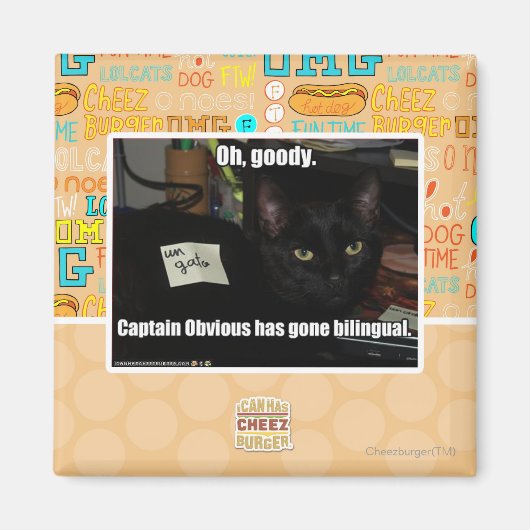 おお、グディー。 マグネット (正面)