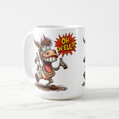 おお コーヒーマグカップ (正面左)