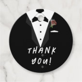 おお!タキシード フェイバータグ (正面)