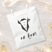 おお!タキシード フェイバーバッグ (クリップ留めされた状態)