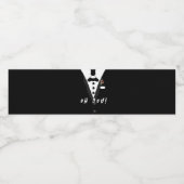 おお！タキシード ペットボトルラベル (シングルラベル)