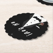 おお!タキシード ペーパーコースター (アングル)