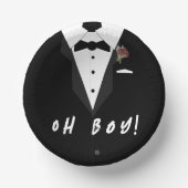 おお！タキシード ペーパーボウル (正面)