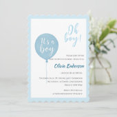 おお！バルーン赤ちゃんがお披露目の招待状よ 招待状 (スタンド正面)