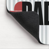 おお…パパ・オ・ヒップスター・マン マウスパッド (コーナー)