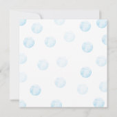 おお!ベビーシャワーの招待状 招待状 (裏面)