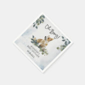 おお！ベビーシャワーコーギパピー スタンダードカクテルナプキン (角)