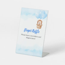 おお！ベビーシャワー台座標識