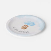 おお！ベビーシャワー紙プレート ペーパープレート (アングル)