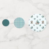 「おお、ベビー」セーラーベビーシャワー紙吹雪 コンフェッティ (裏面)