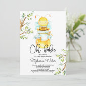 おお、ベビー·ベイビー·シャワー 招待状 (スタンド正面)