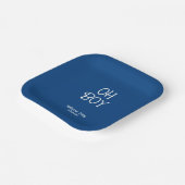 おお！ボーイベビー ペーパープレート (傾斜あり)