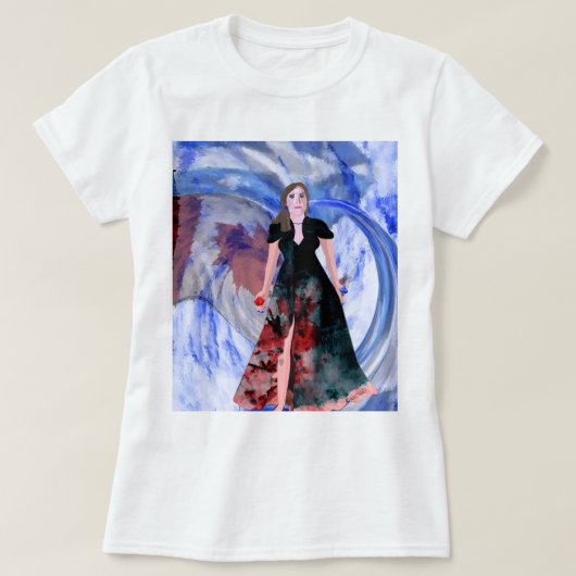 おお、リー・マリーの創造的なデザインがすごい! Tシャツ (デザイン正面)