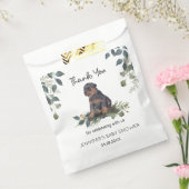 おお！ロットワイラーパピーの水の色ベビーシャワー フェイバーバッグ (封をした状態)