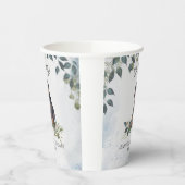 おお！ロットワイラーパピーの水の色ベビーシャワー 紙コップ (左)