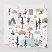 おお、冒険が待っているよ、ホットエアバルーン広場 招待状 (裏面)