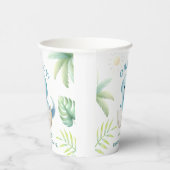 おお！可愛いディノ男の子の恐竜の赤ちゃんシャワー 紙コップ (右)