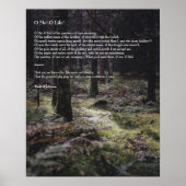 おお！命だ！ウォルト・ホイットマン詩の木道3 ポスター (正面)