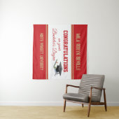 おお！学士号！卒業おめでとう タペストリー (インサイチュ(横))