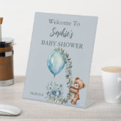 おお！待てよ」赤ちゃんシャワー 台座サイン (インサイチュ)