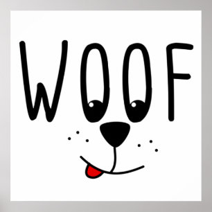 おお!愛玩動物愛玩犬かわいい子犬マンガのギフト ポスター