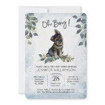 おお!犬の赤ちゃんシャワー