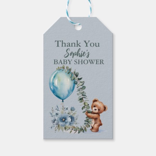 おお！私たちはほとんど感謝を伝えられないほどです  ギフトタグ (正面)