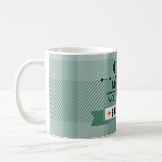 「おお!私の母は何でも正しかった」 コーヒーマグカップ (左)