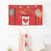 おお！誕生日バナー 横断幕 (インサイチュ)