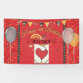 おお！誕生日バナー 横断幕 (横)