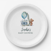 おお！赤ん坊のシャワーが待てる ペーパープレート (正面)