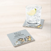 おお！野生のルンプスを始める |赤ちゃんシャワー スクエアペーパーコースター (インサイチュ)