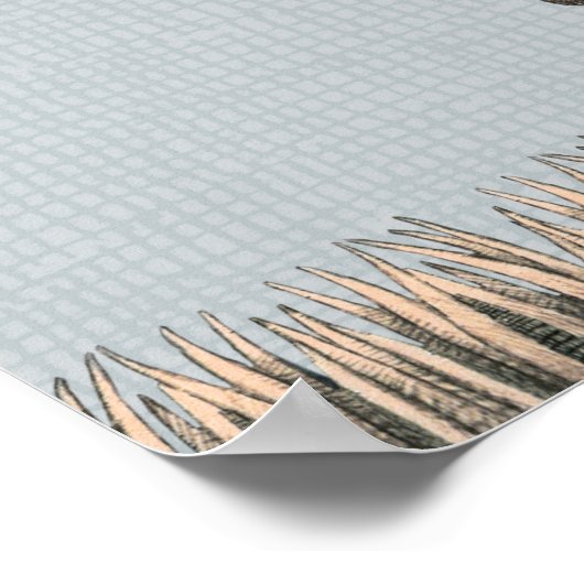 おお！野生のルンプスを始める |赤ちゃんシャワー ポスター (角)