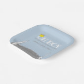 おお | Let the Wild Rumpus Start Baby Shower ペーパープレート (傾斜あり)