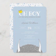 おお | Let the Wild Rumpus Start Baby Shower