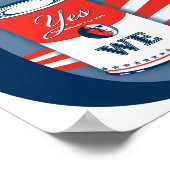 「おお、Yesできる」ポスター ポスター (角)