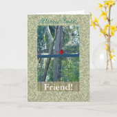 おかえりなさい友よ! カード (黄色い花)