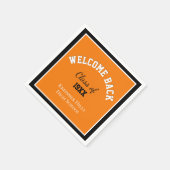 おかえり！カスタムクラス懇親会ナプキンス スタンダードカクテルナプキン (角)